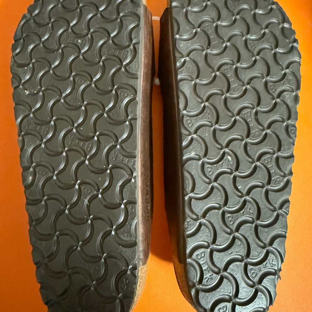 Birkenstock Dark Brown Leather Sandals - Picture 3 of 4